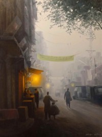 Zulfiqar Ali Zulfi, 30 x 40 Inch, Oil on Canvas, Landscape Painting-AC-ZUZ-105